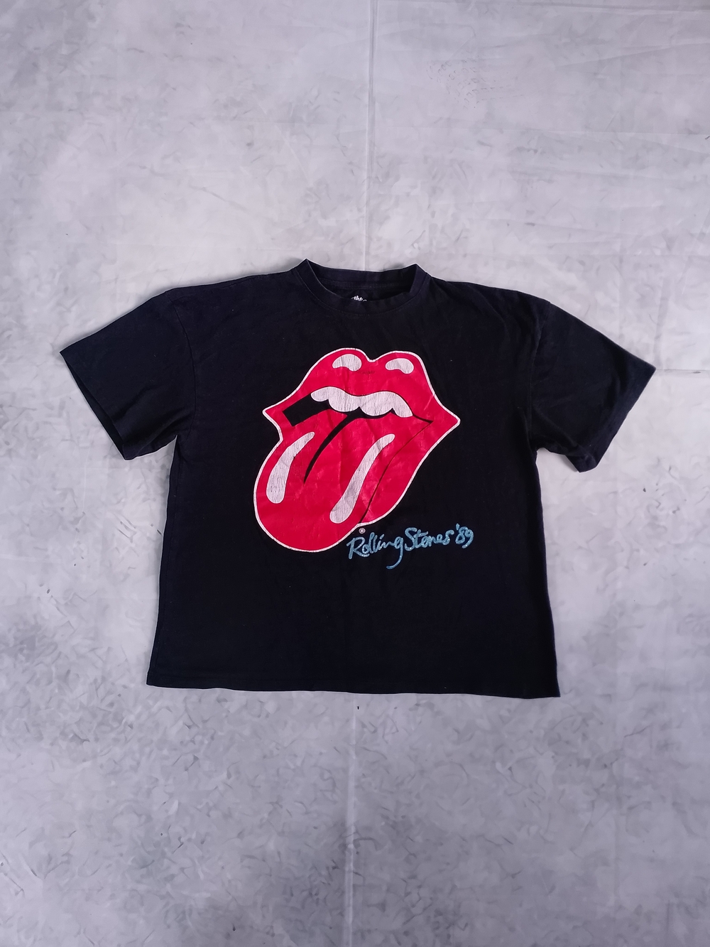 MODERN the Rolling Stones Graphic Tee with Red Tongue